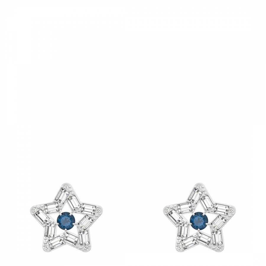 Crystal Stella Star Pierced Earrings
