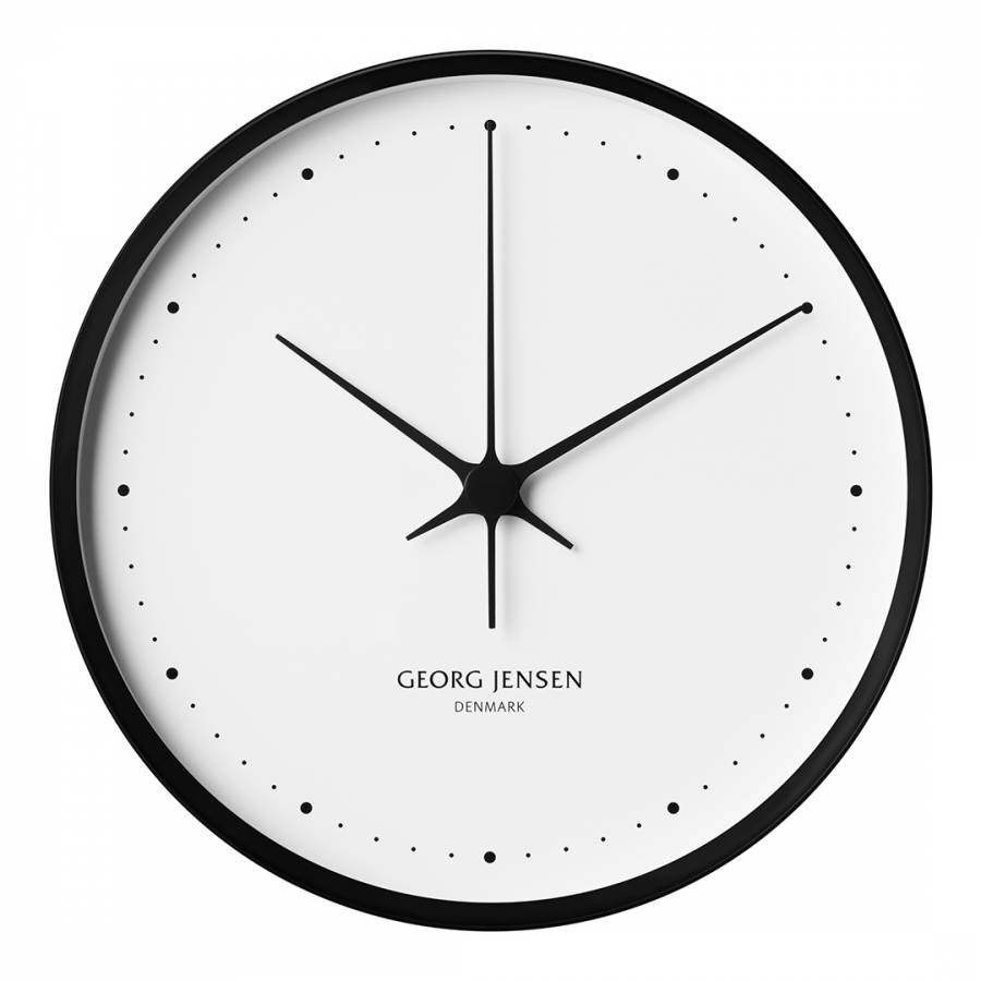 Henning Koppel Clock 30cm Black & White