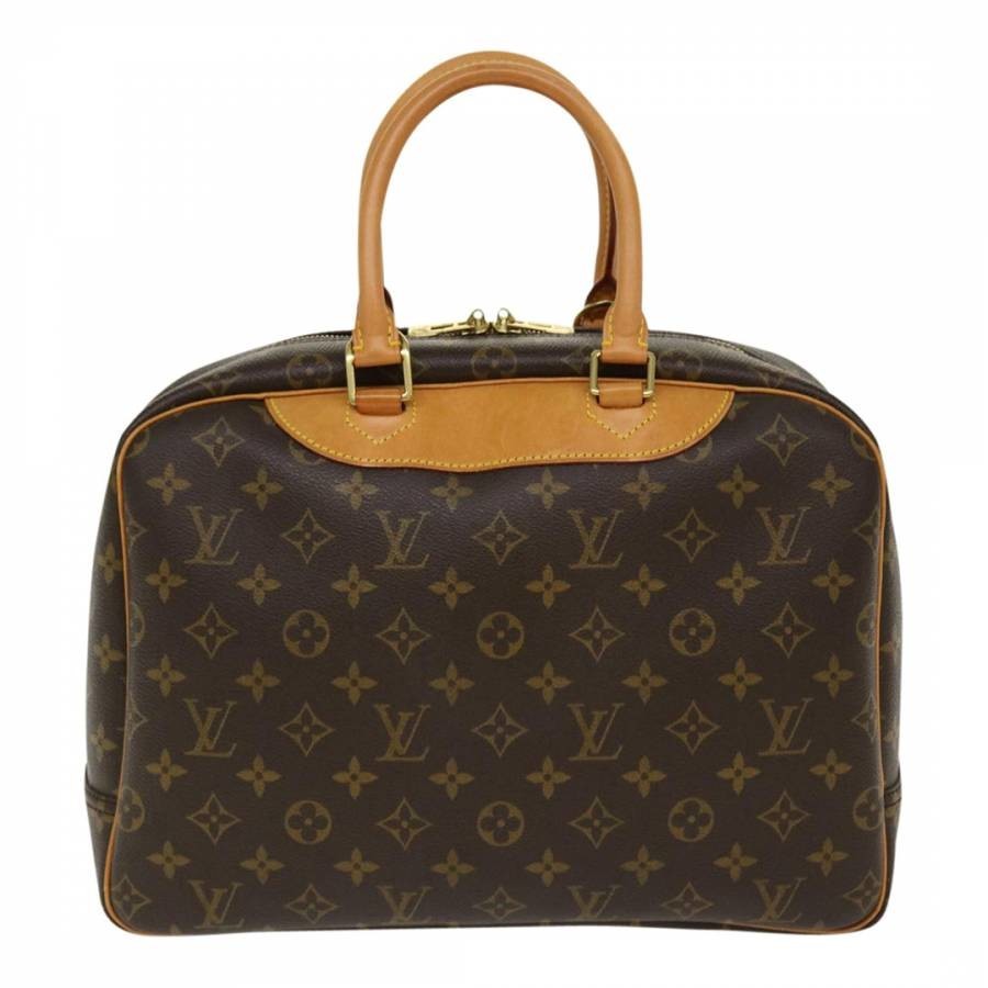 Brown Louis Vuitton Deauville Handbag