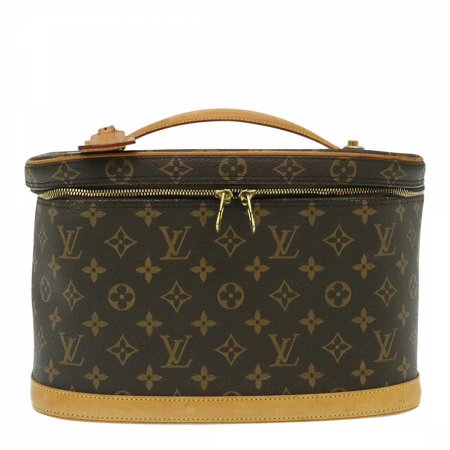 Brown Louis Vuitton Vanity Shoulder Bag