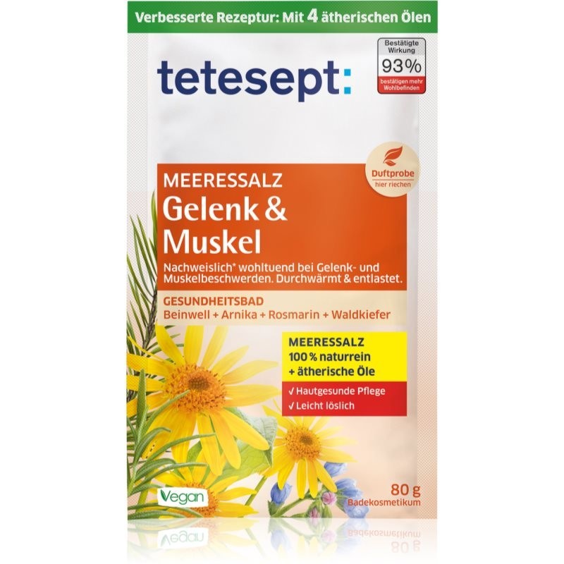 Tetesept Muscles And Joints soothing bath salt 80 g