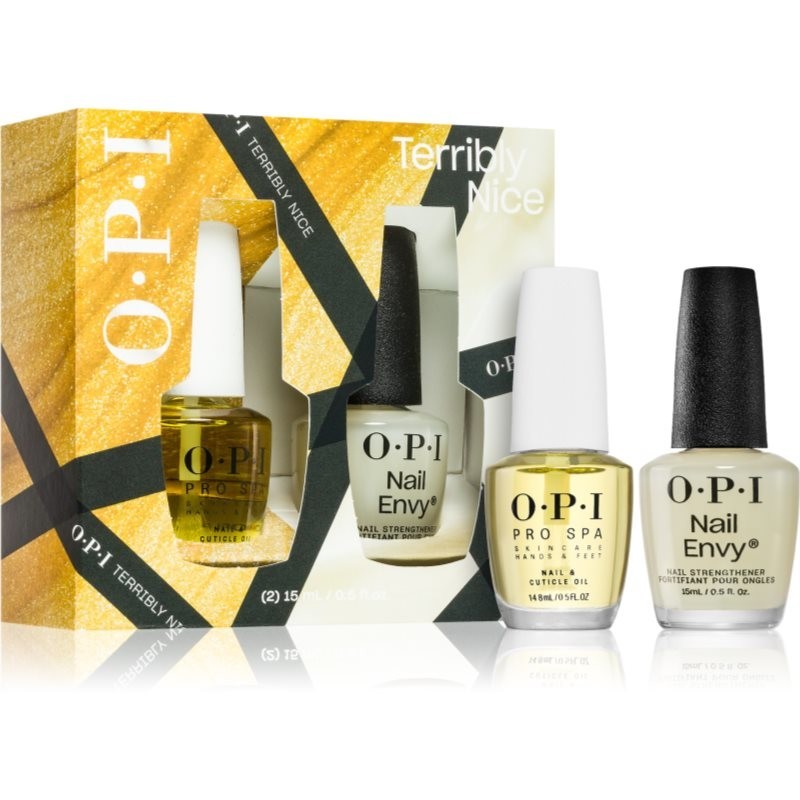 OPI Terribly Nice Treatment Power gift set (for nails and cuticles)