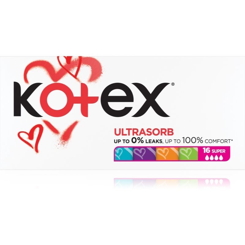 Kotex Ultra Sorb Super tampons 16 pc