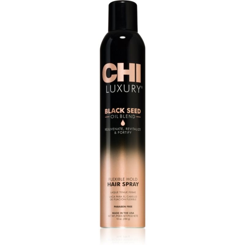 CHI Luxury Black Seed Oil Flexible Hold Hairspray hairspray for flexible hold 284 ml