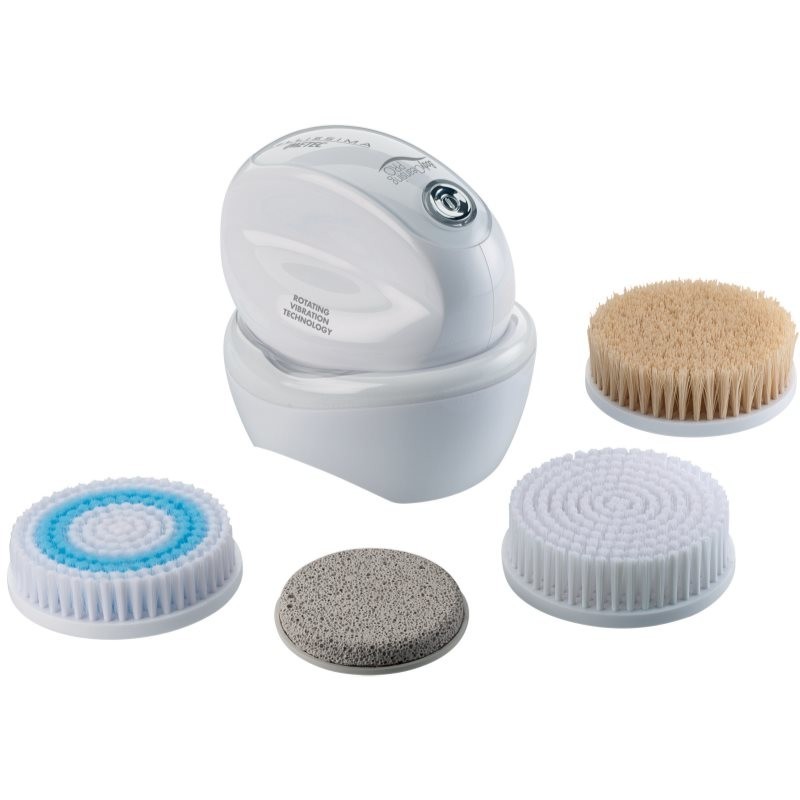 Bellissima Body Cleansing Pro 5100 rotating body brush + replacement heads White 1 pc