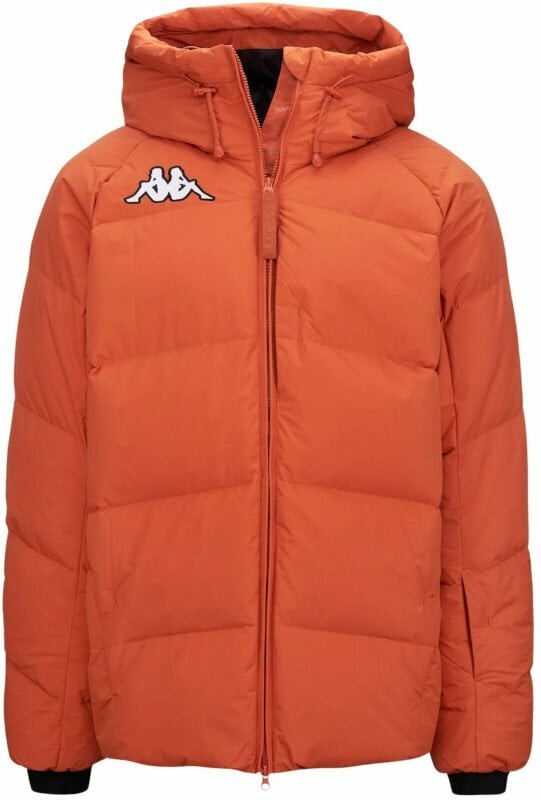 Kappa 6Cento 662 Mens Jacket Orange Smutty/Black L Outdoor Jacket