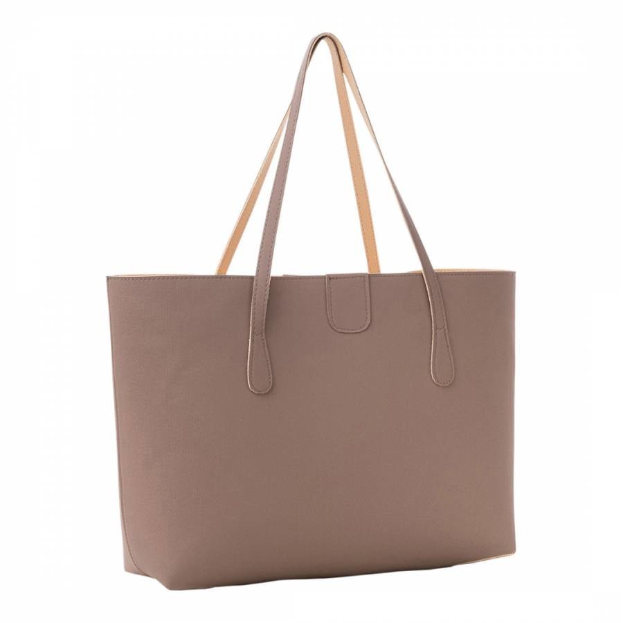 Mink Leather Tote Bag