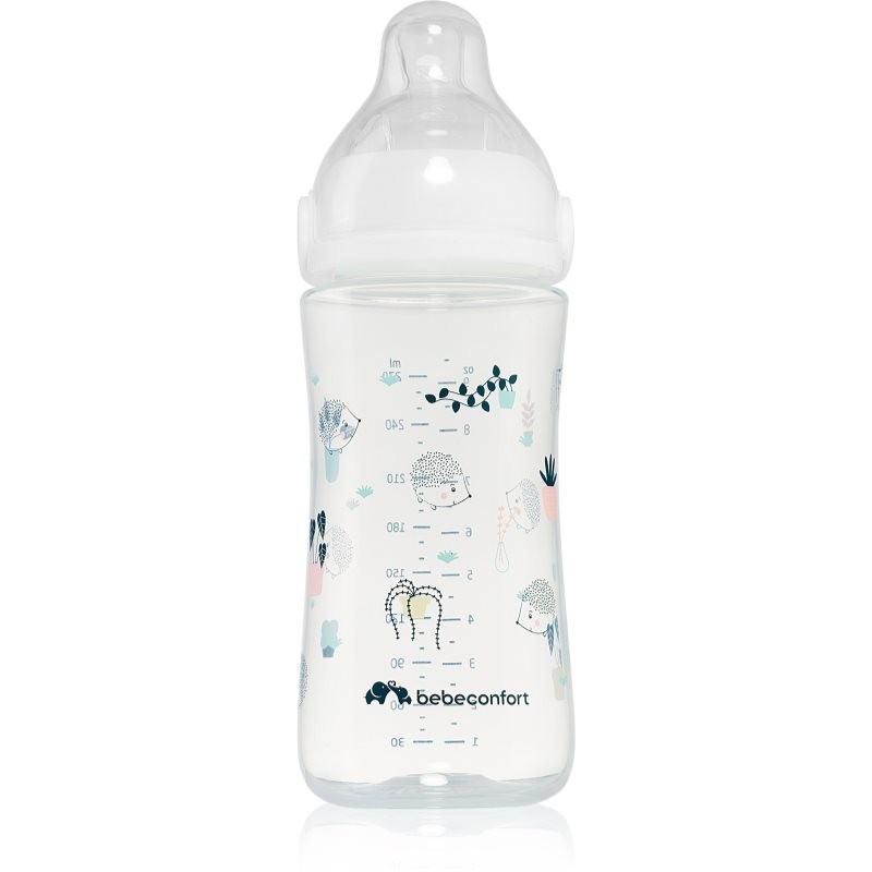 Bebeconfort Emotion Physio White baby bottle 0-12 m+ 270 ml