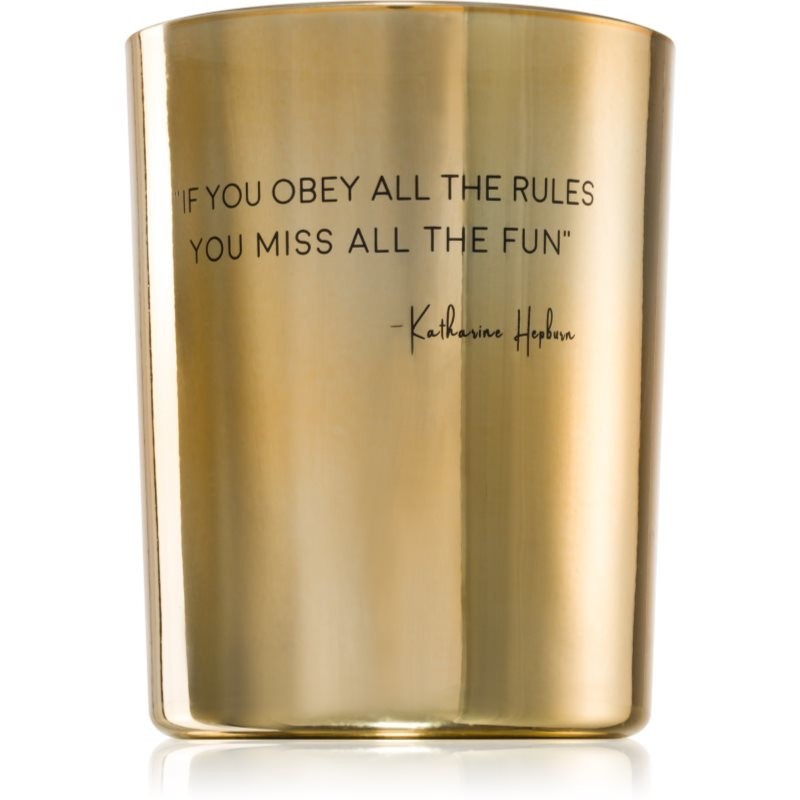My Flame Silky Tonka If You Obey All The Rules, You Miss All The Fun scented candle 10x12 cm