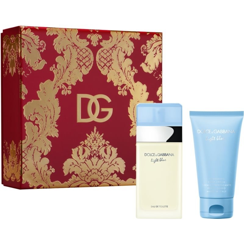 Dolce&Gabbana Light Blue Christmas gift set for women