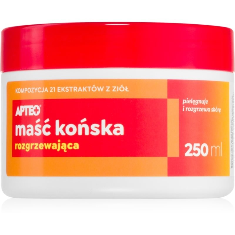 Apteo Maść końska rozgrzewająca ointment for tired muscles 250 ml