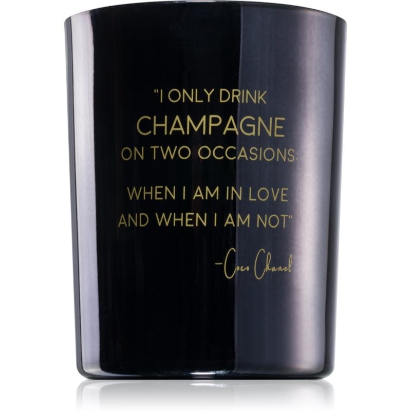 My Flame Warm Cashmere I Only Drink Champagne On Two Occasions scented candle 10x12 cm