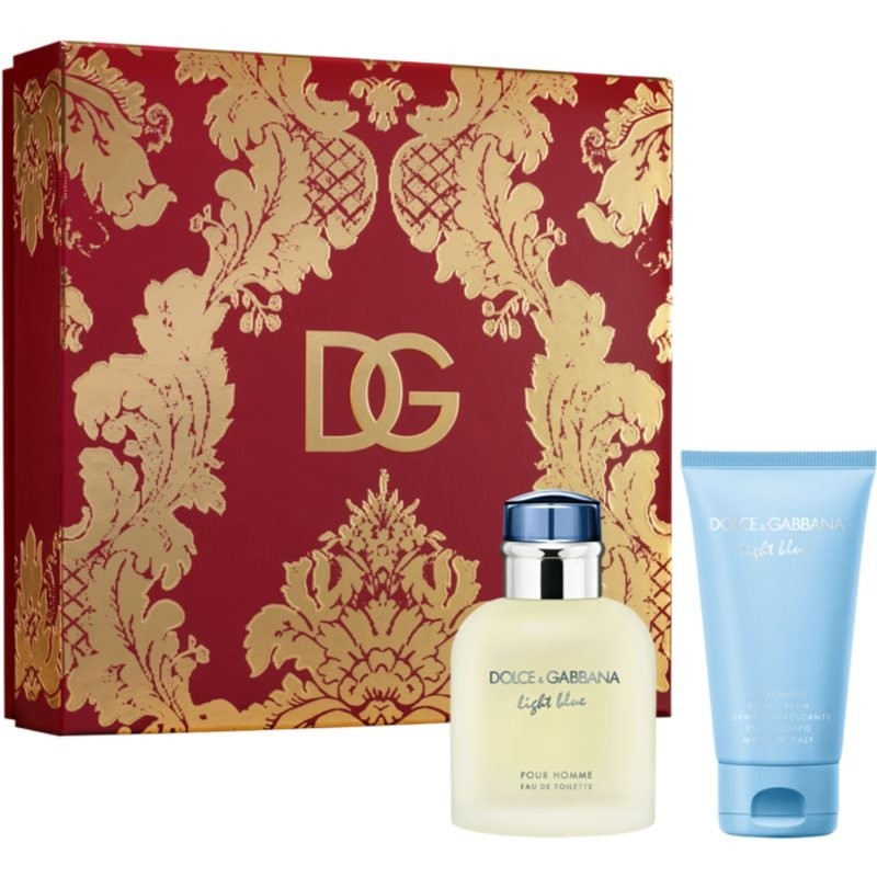 Dolce&Gabbana Light Blue Pour Homme Christmas gift set for men