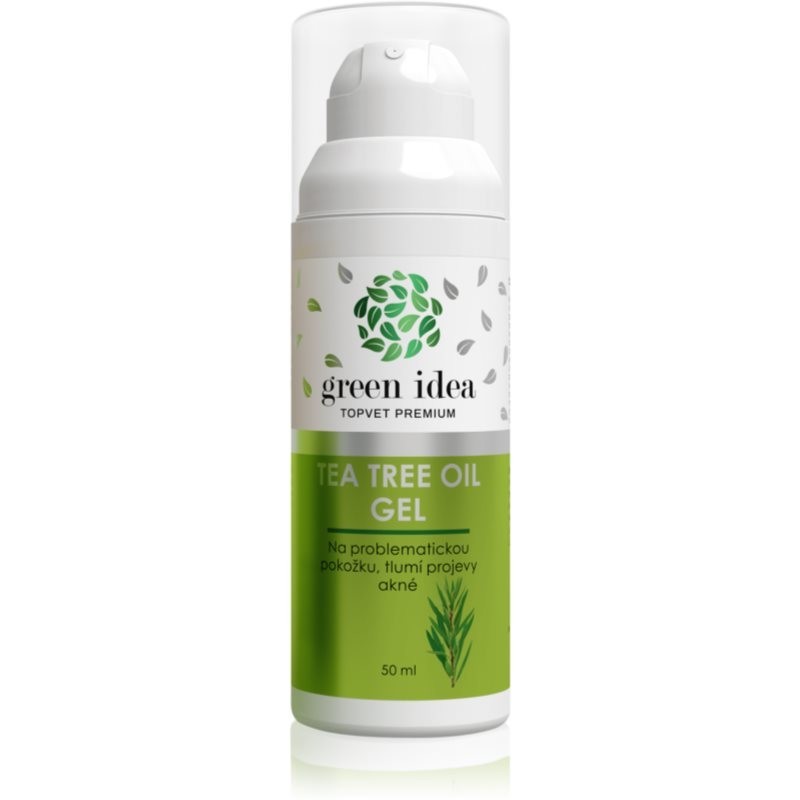 Green Idea Topvet premium herbal teas TEA TREE OIL gel gel for problem skin 50 ml