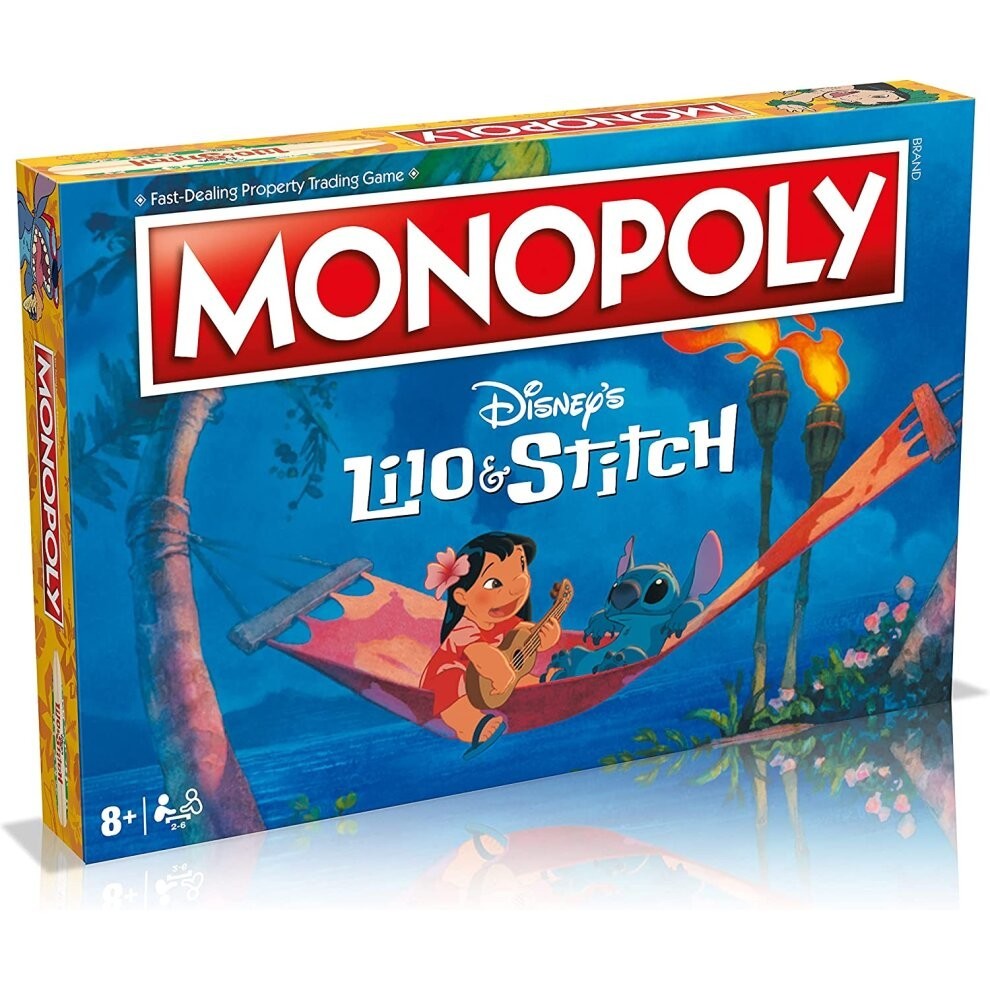 Winning Moves Monopoly Lilo and Stitch Board Game