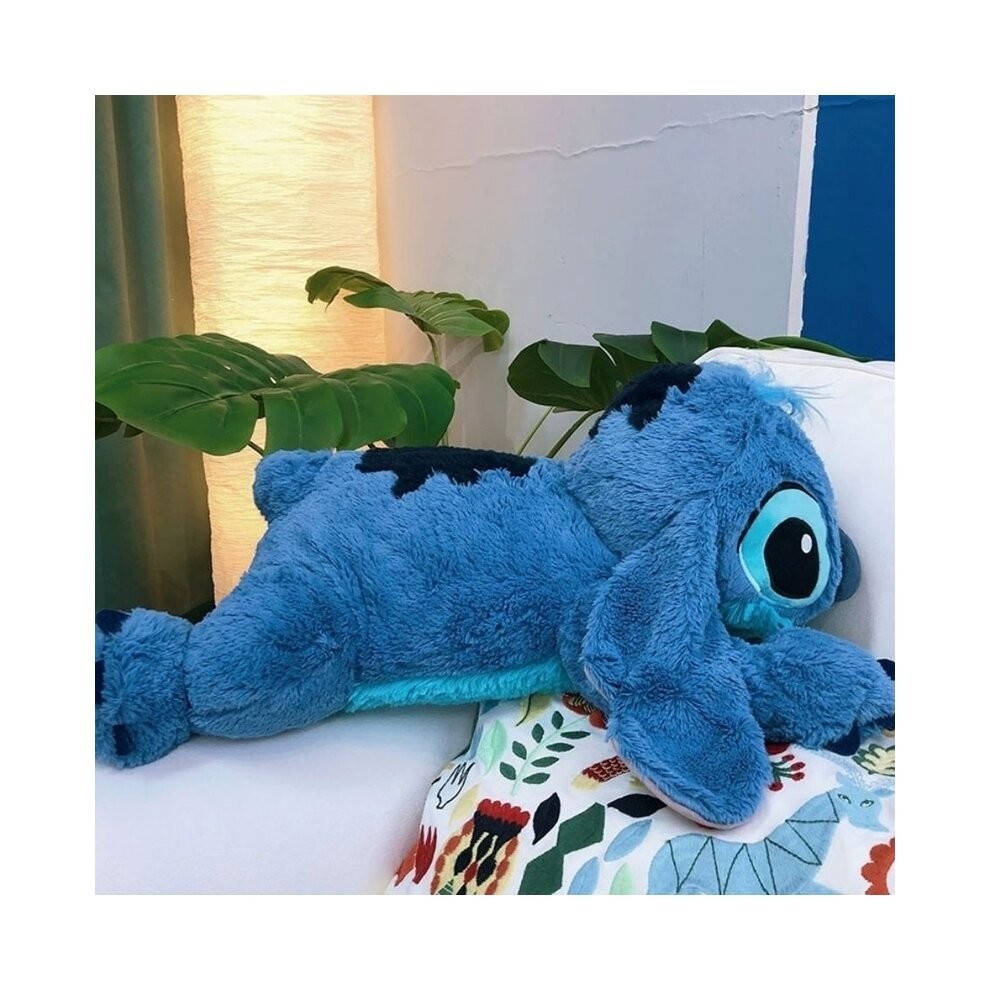 (55cm Stitch) Lilo And Stitch Store Big Stuffed Animals Toys Pillow With Anime For Sleep Kids Dolls