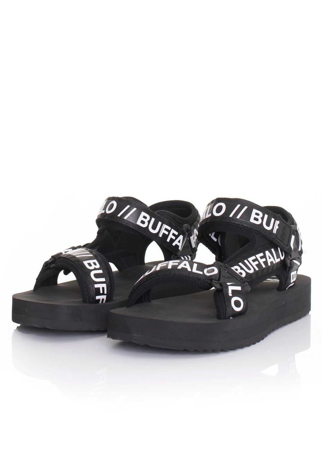 Buffalo - Reja Platform Black - Sandals