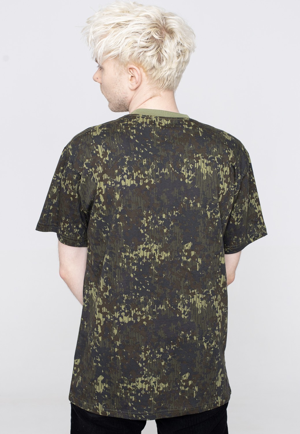 Vans - Classic Easy Box Loden Green/White - - T-Shirts