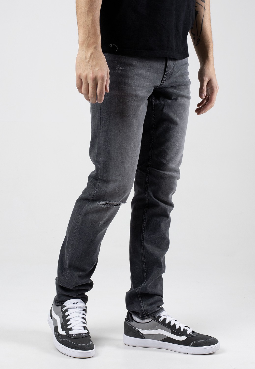 Only & Sons - Loom Slim One Dark Grey Denim - Jeans
