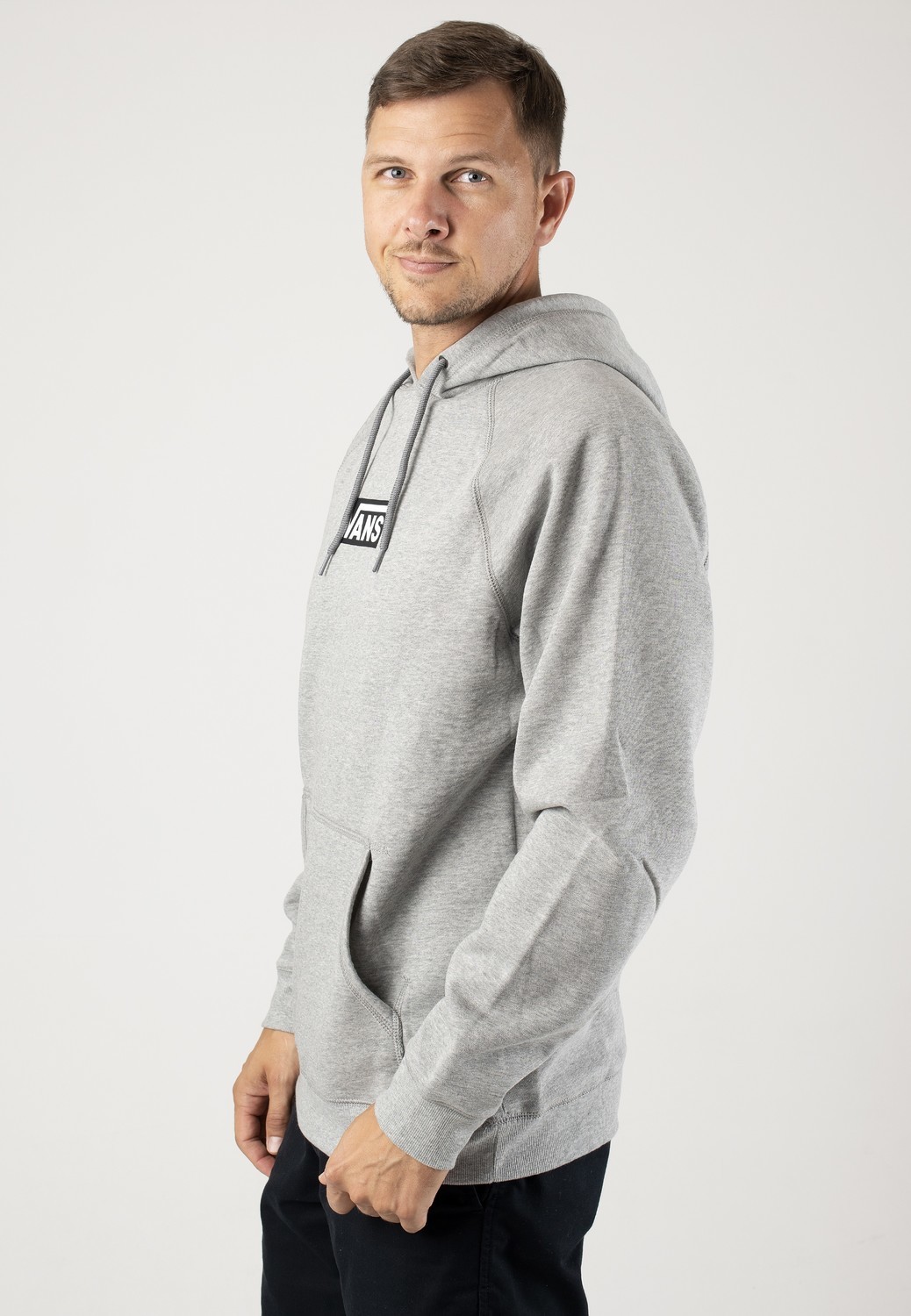 Vans - Versa Standard Cement Heather/Checkerboard - Hoodies