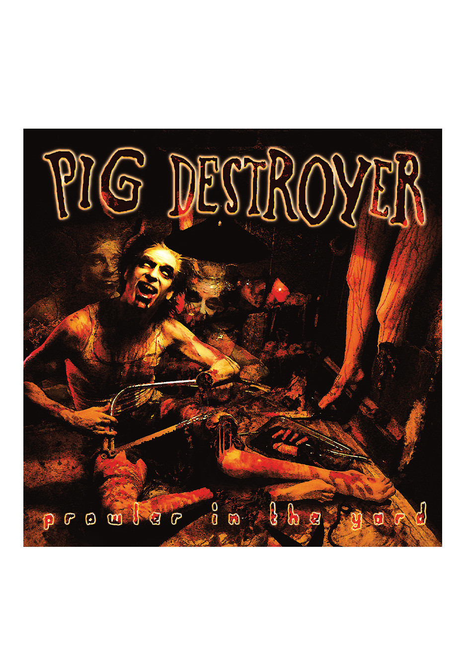 Pig Destroyer - Prowler In The Yard Orange/Black Smoke - Vinyl
