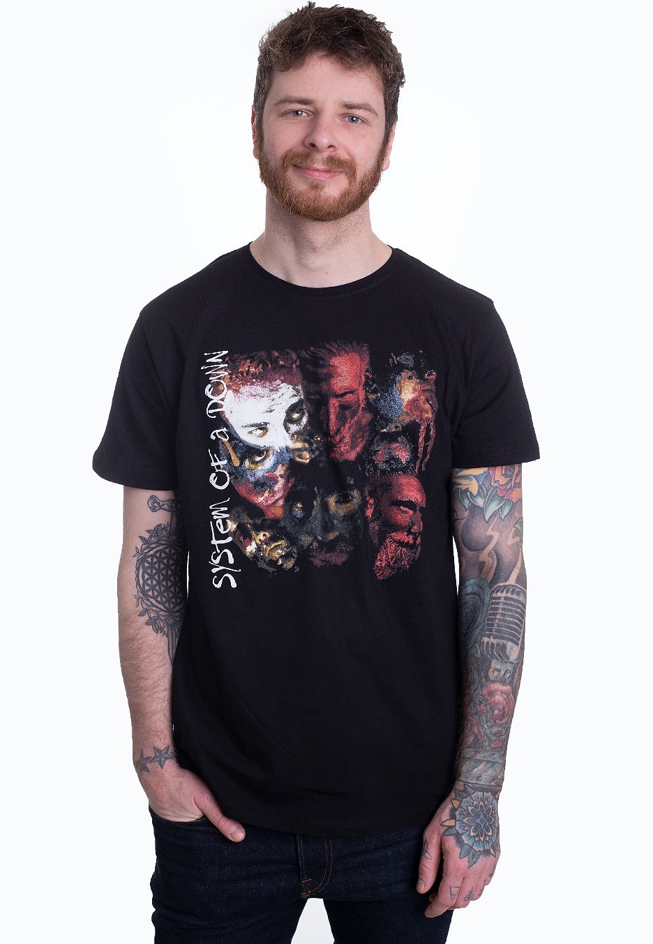 System Of A Down - Painted Faces - - T-Shirts