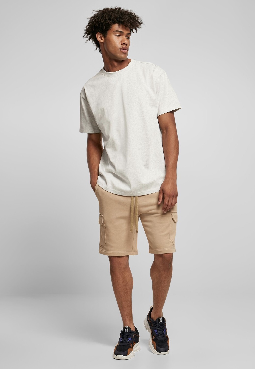 Urban Classics - Heavy Oversized Lightgrey - - T-Shirts