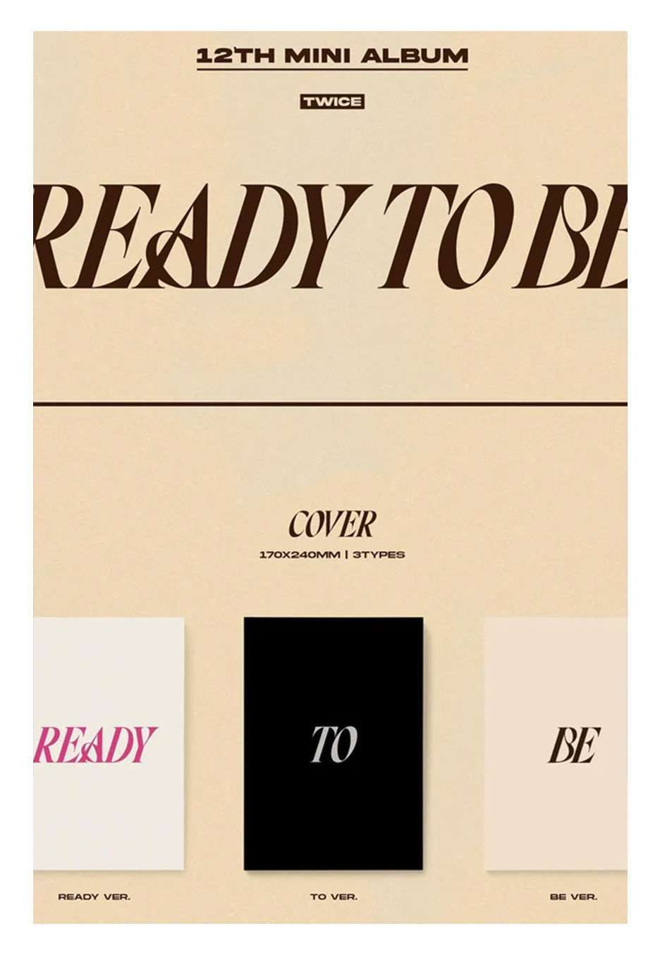 Twice - Ready To be (Ready Version) - CD