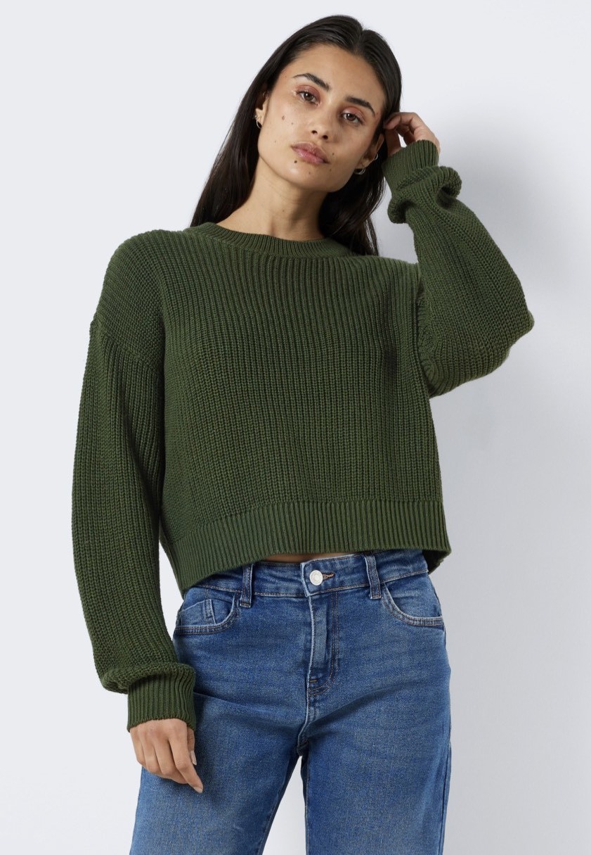 Noisy May - Maysa O Neck Kombu Green - Pullover
