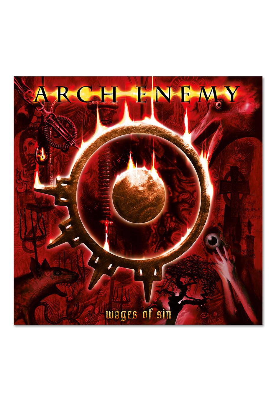 Arch Enemy - Wages Of Sin (ReIssue 2023) Ltd. Transparent Red - Vinyl