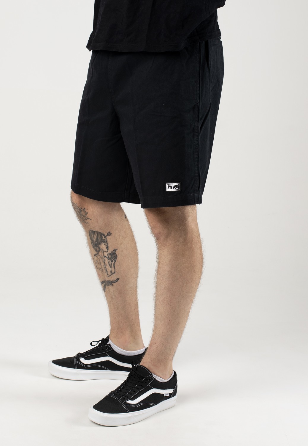 Obey - Easy Relaxed Twill Black - Shorts