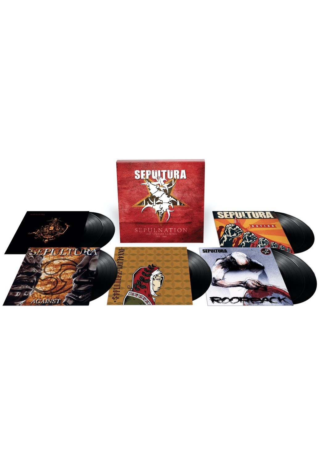 Sepultura - Sepulnation - The Studio Albums 1998-2009 - Vinyl