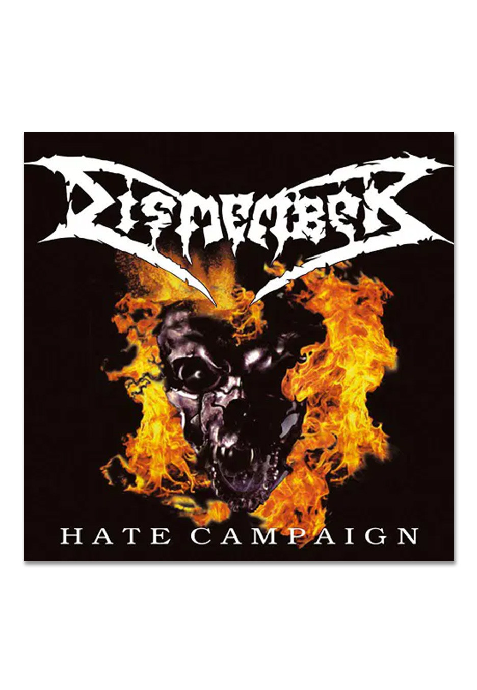 Dismember - Hate Campaign Ltd. Transparent Orange w/ Black - Vinyl