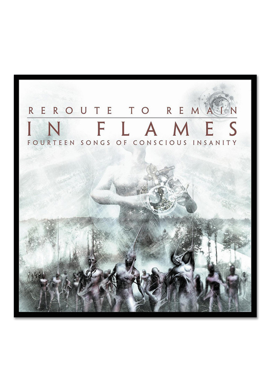 In Flames - Reroute To Remain Ltd. Transparent Red - Vinyl