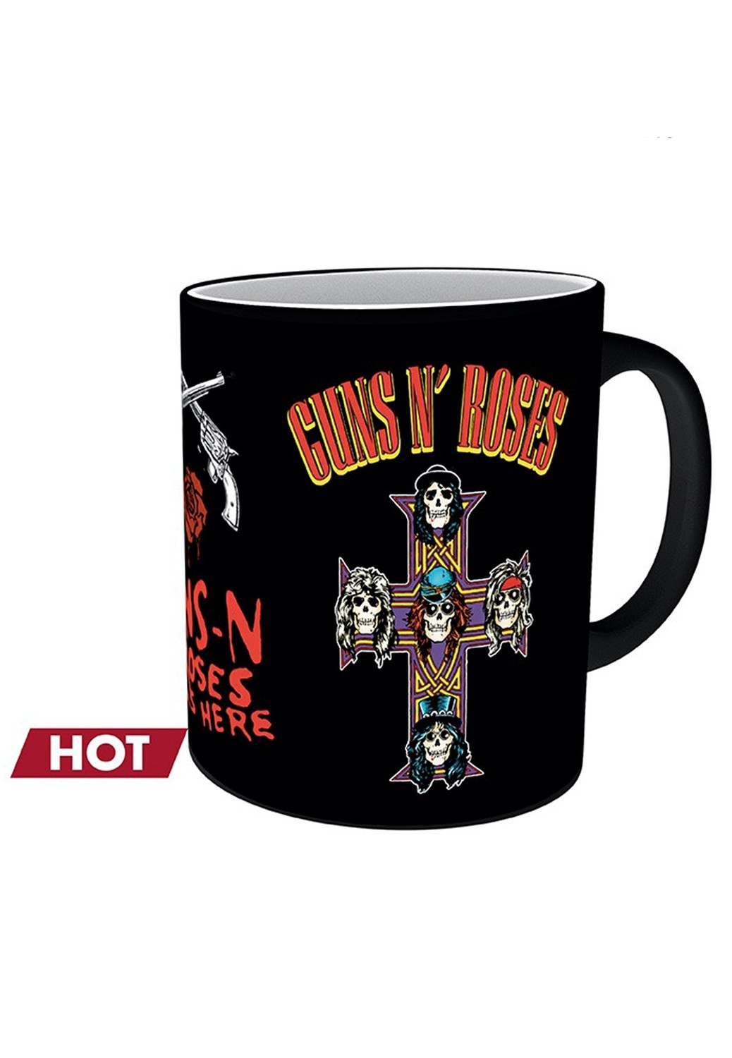 Guns N' Roses Crosses Heat Change Mug