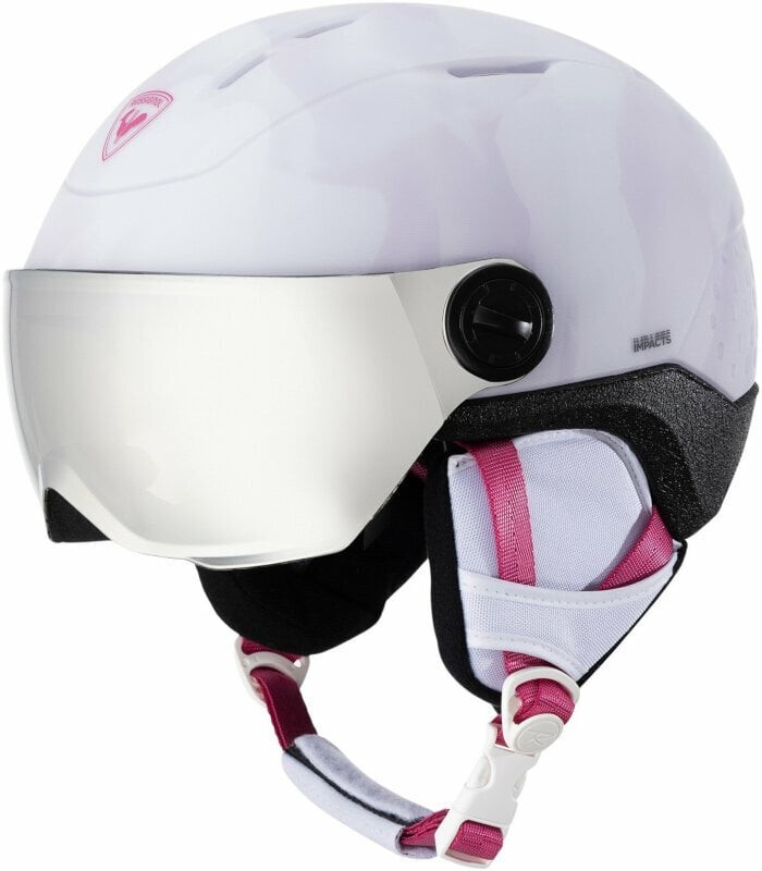 Rossignol Whoopee Visor Impacts Jr. White XS (49-52 cm) Ski Helmet
