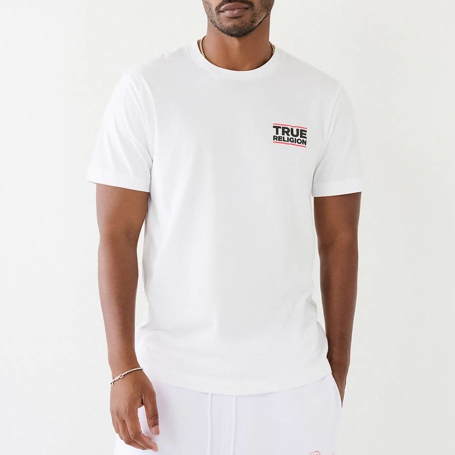 White Half Buddha Tr T-Shirt