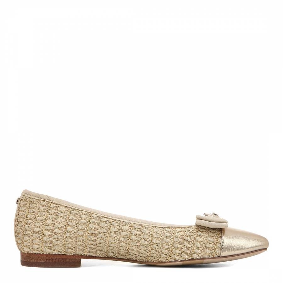 Ivory Marlina Leather Pump