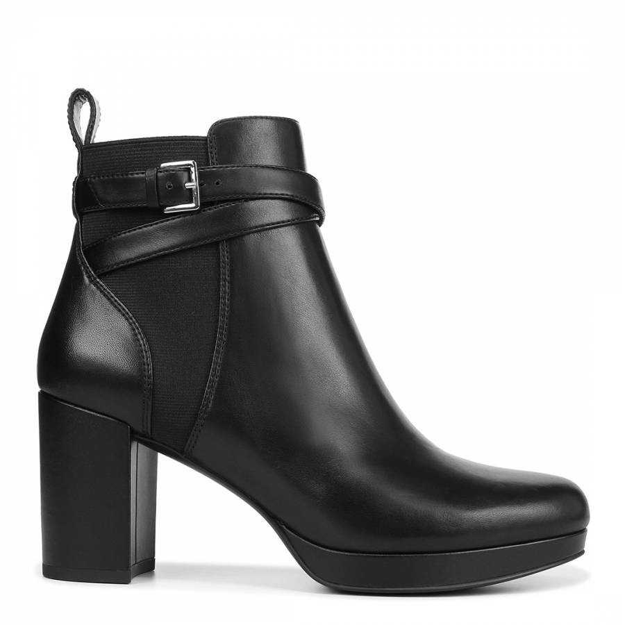 Black Nella Leather Boot