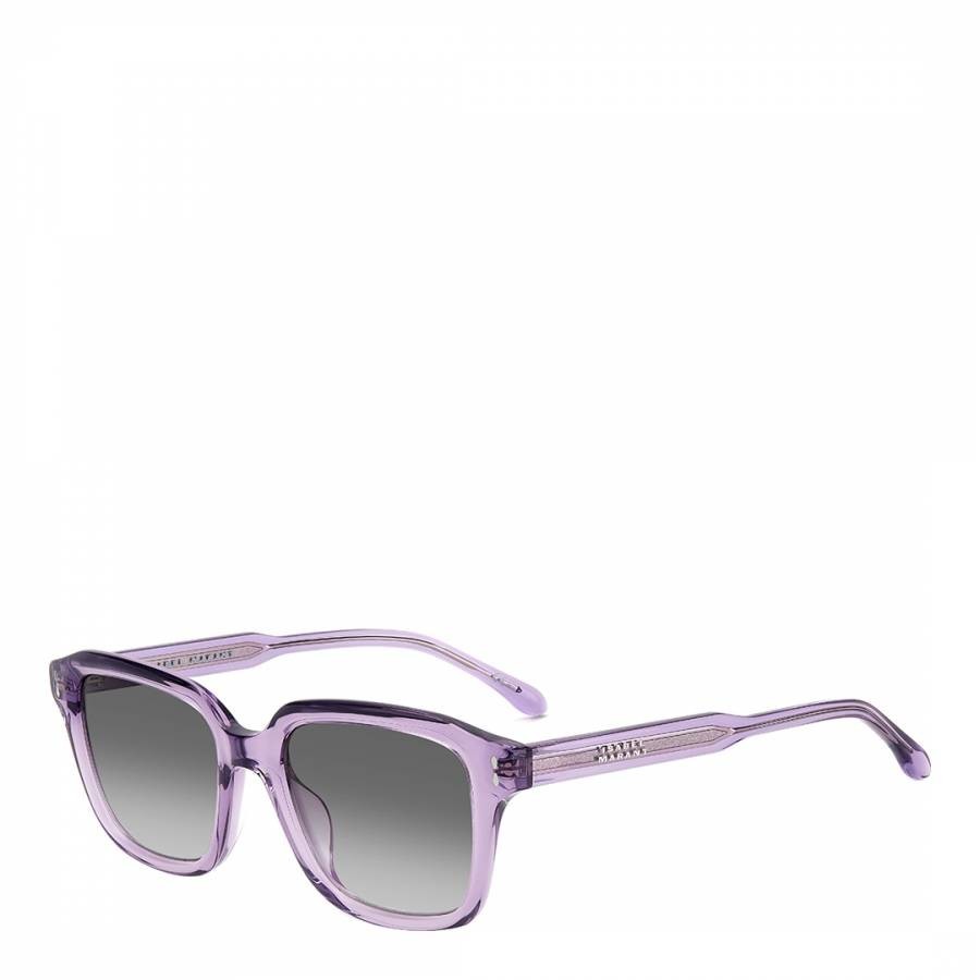 Lilac Rectangular Sunglasses