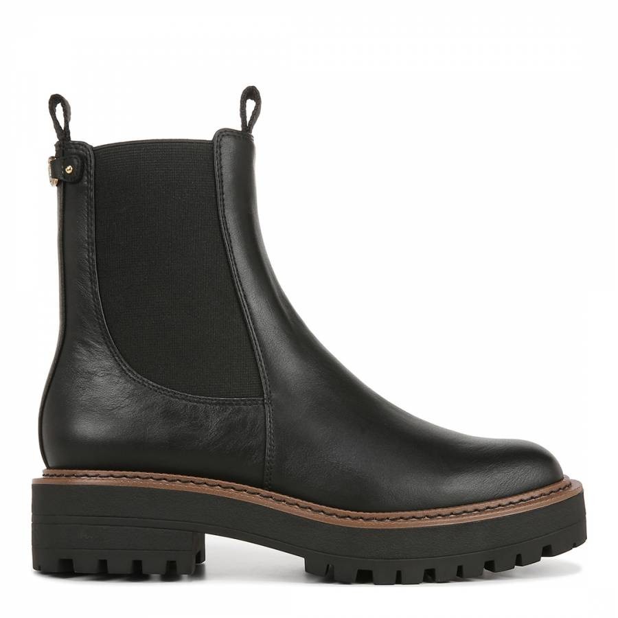 Black Laguna Leather Boot