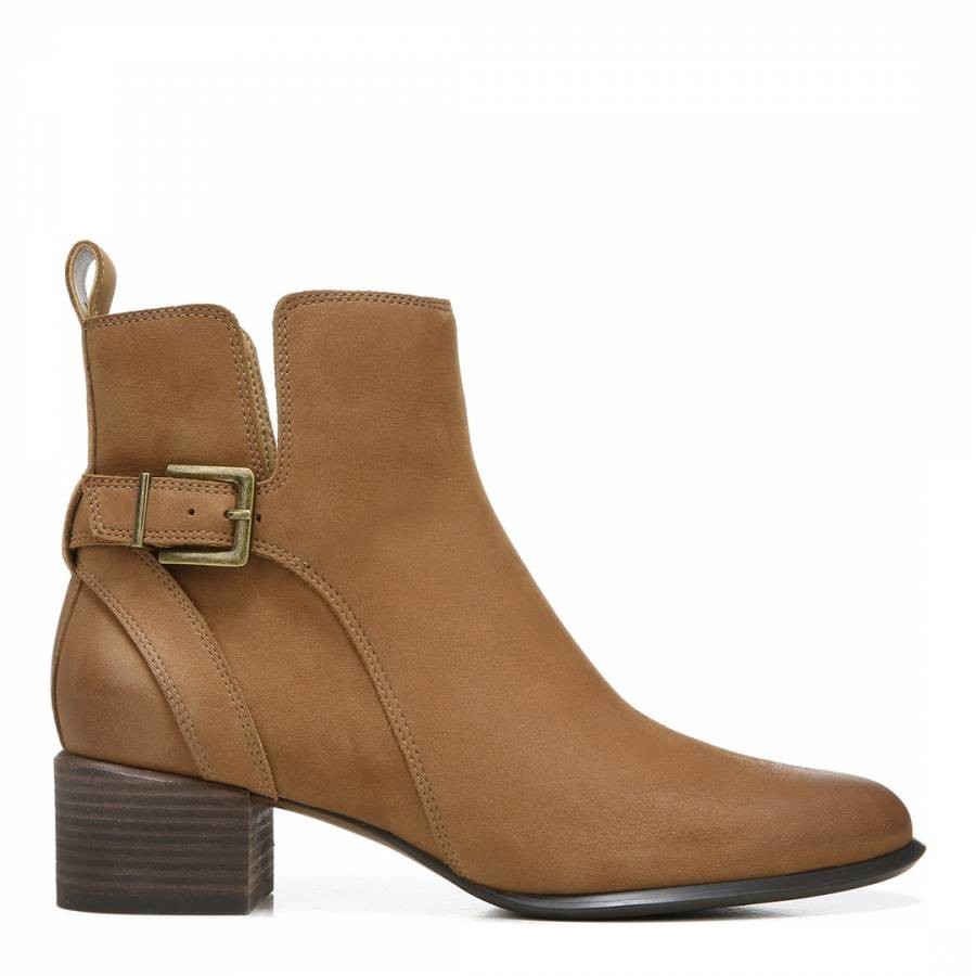 Brown Sienna Leather Ankle Boot