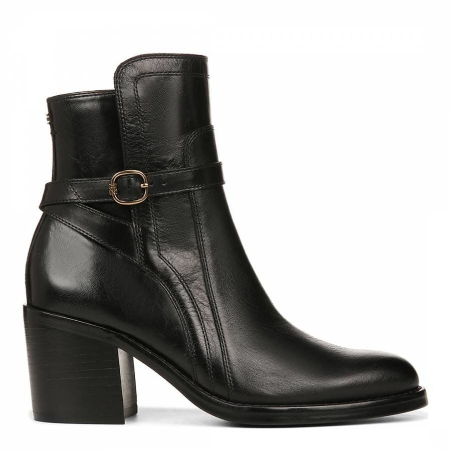 Black Simona Leather Boot
