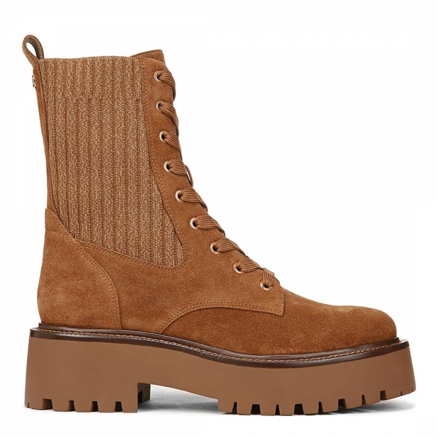 Brown Evina Suede Boot