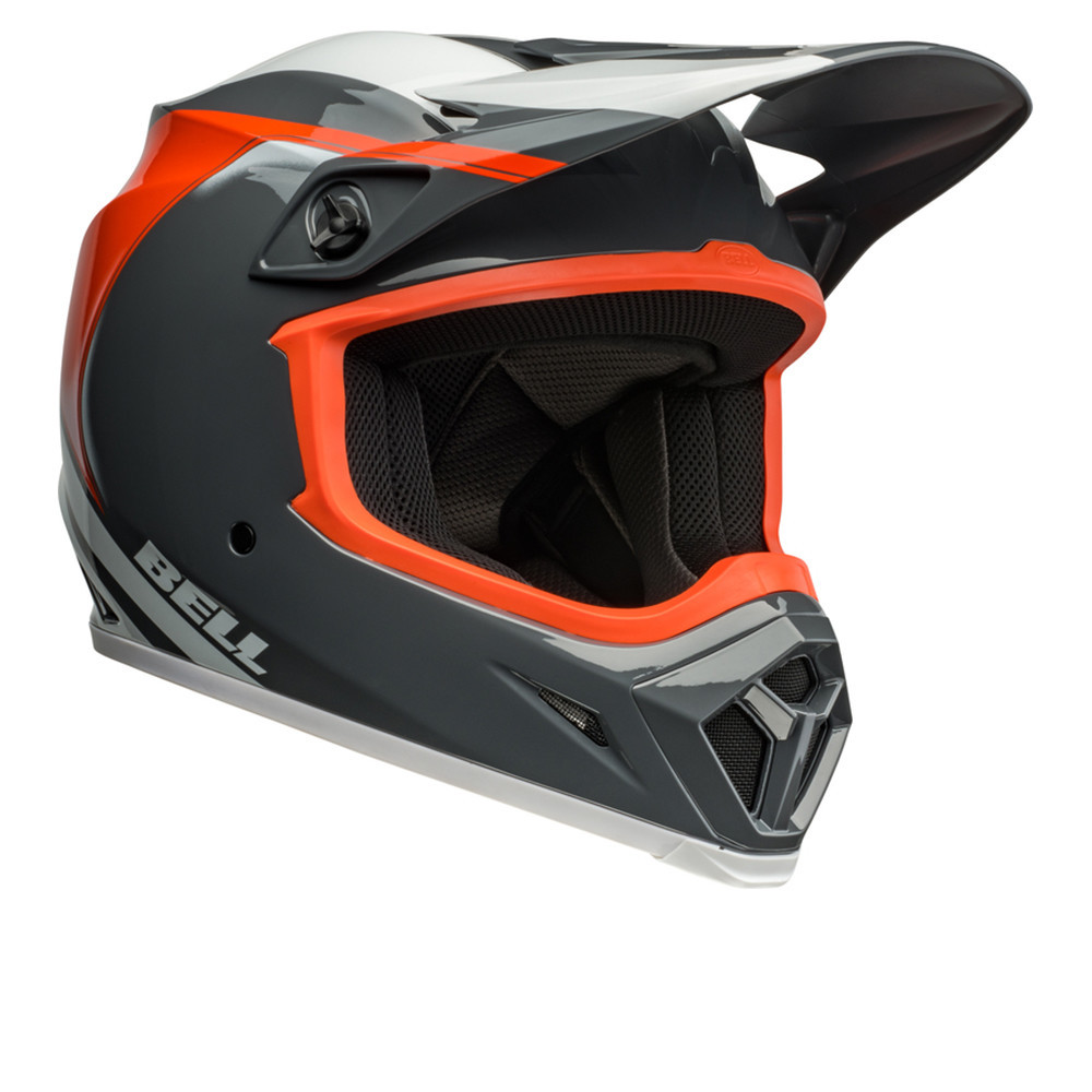 Bell MX-9 MIPS Dart Orange Full Face Helmet S