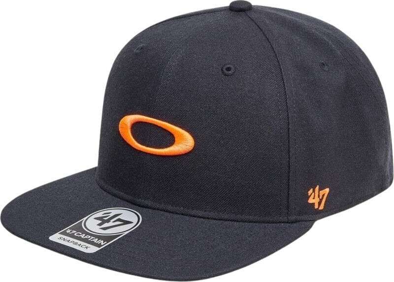 Oakley 47 B1B Ellipse Hat Fathom/Neon Orange UNI Baseball Cap