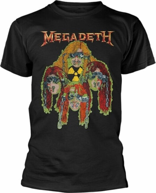 Megadeth T-Shirt Nuclear Glow Heads Black M