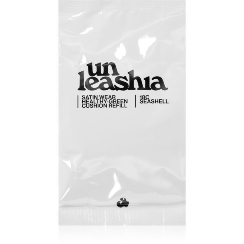 Unleashia Satin Wear Healthy Green Cushion long-lasting cushion foundation SPF 30 shade 18 Seashell 15 g