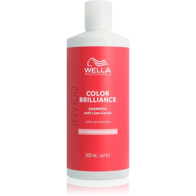 Wella Professionals Invigo Color Brilliance shampoo for normal to fine hair for colour protection 500 ml