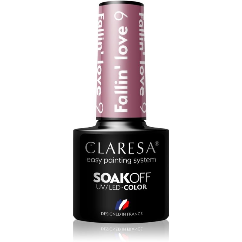 Claresa SoakOff UV/LED Color Fallin' Love gel nail polish shade 9 5 g